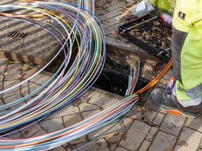 Glasfaserausbau GSW Suedwest Netzbau in Homburg